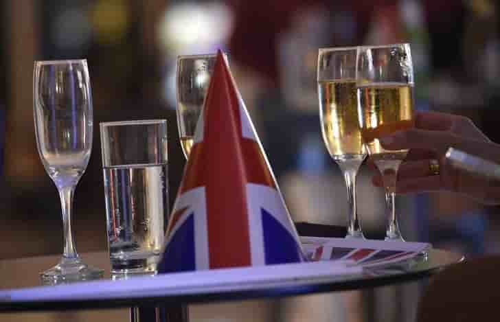 Les ventes de champagne ont recule avec le brexit et la france