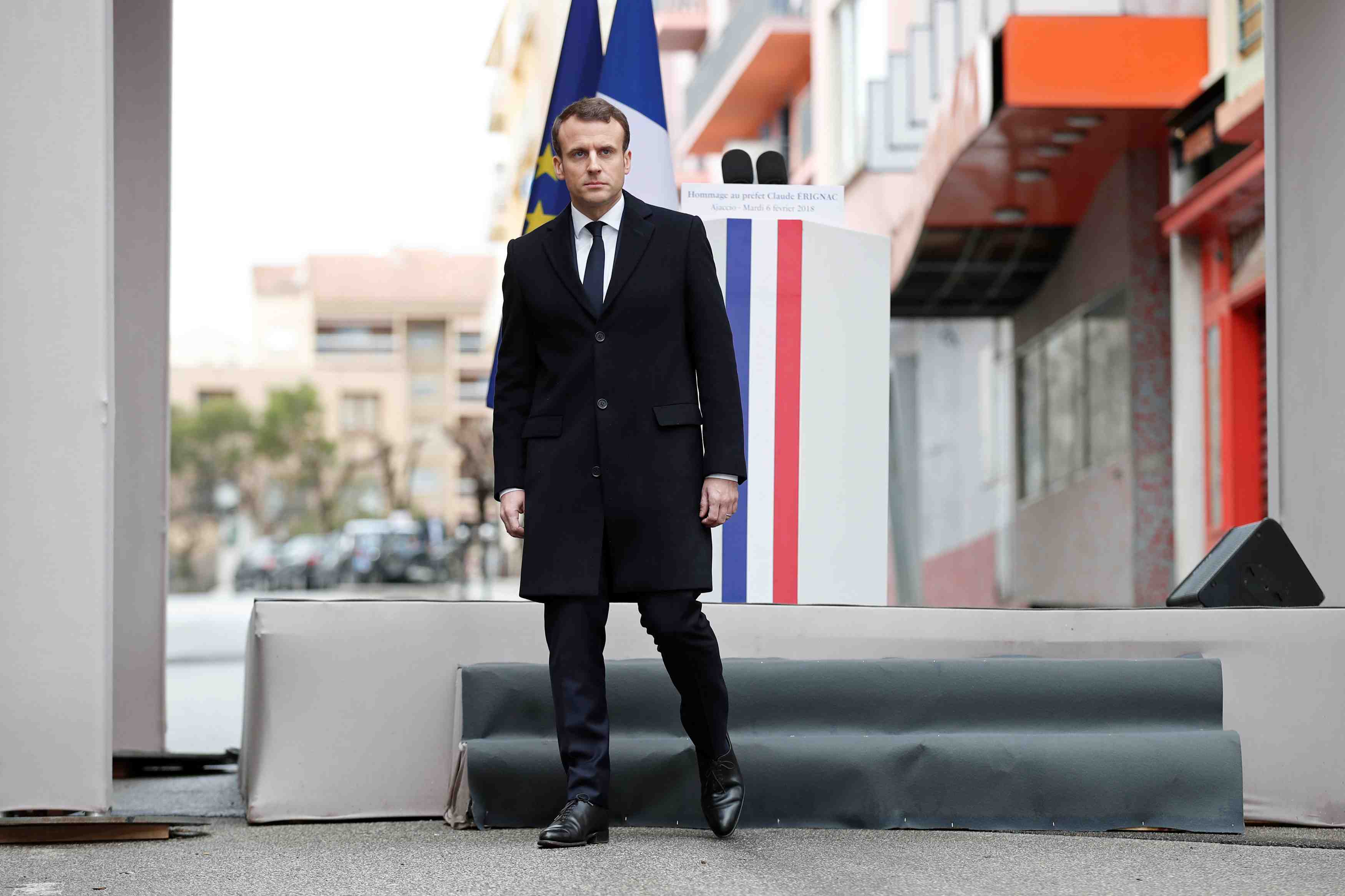 Macron exclut toute "amnistie" en corse