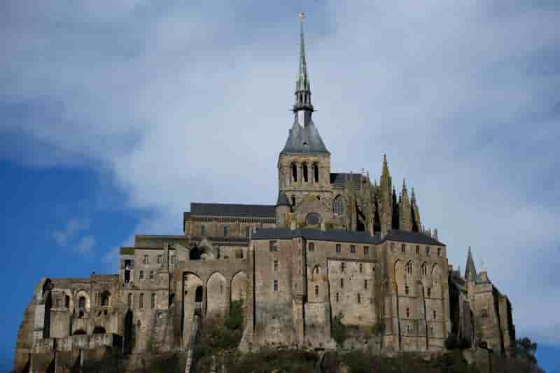 General view of le mont-saint-michel