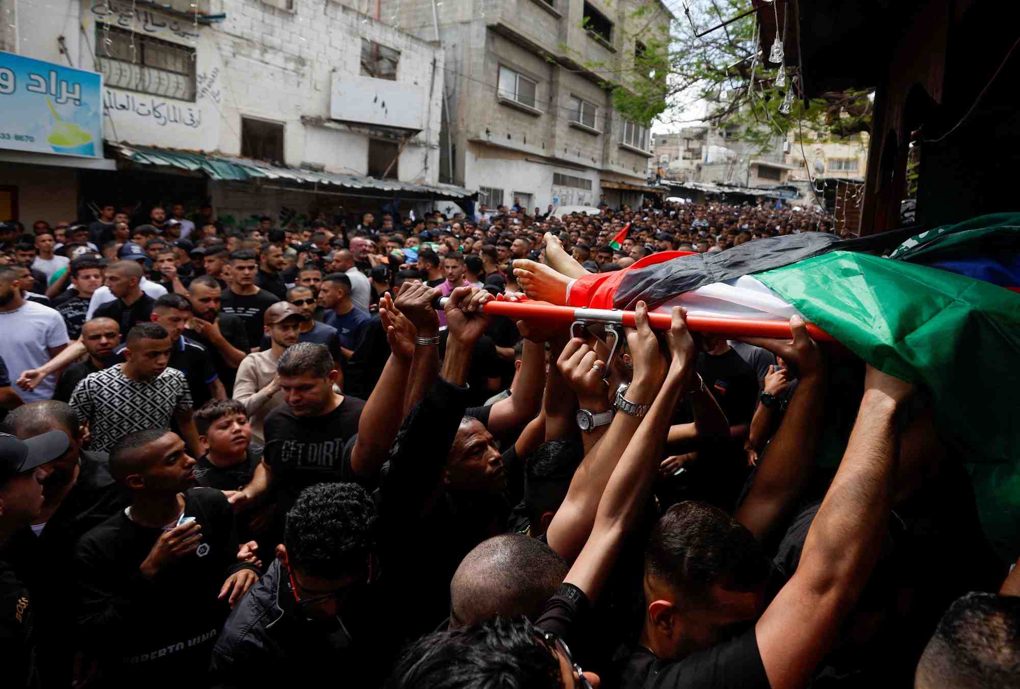 Consequences d'un raid israelien a tulkarem
