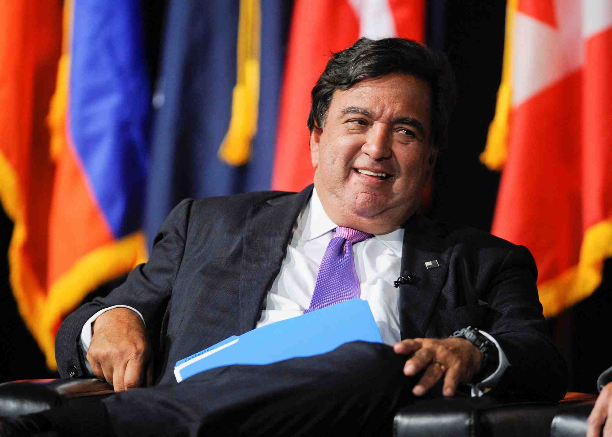 Bill richardson a l'universite de californie du sud a los angeles