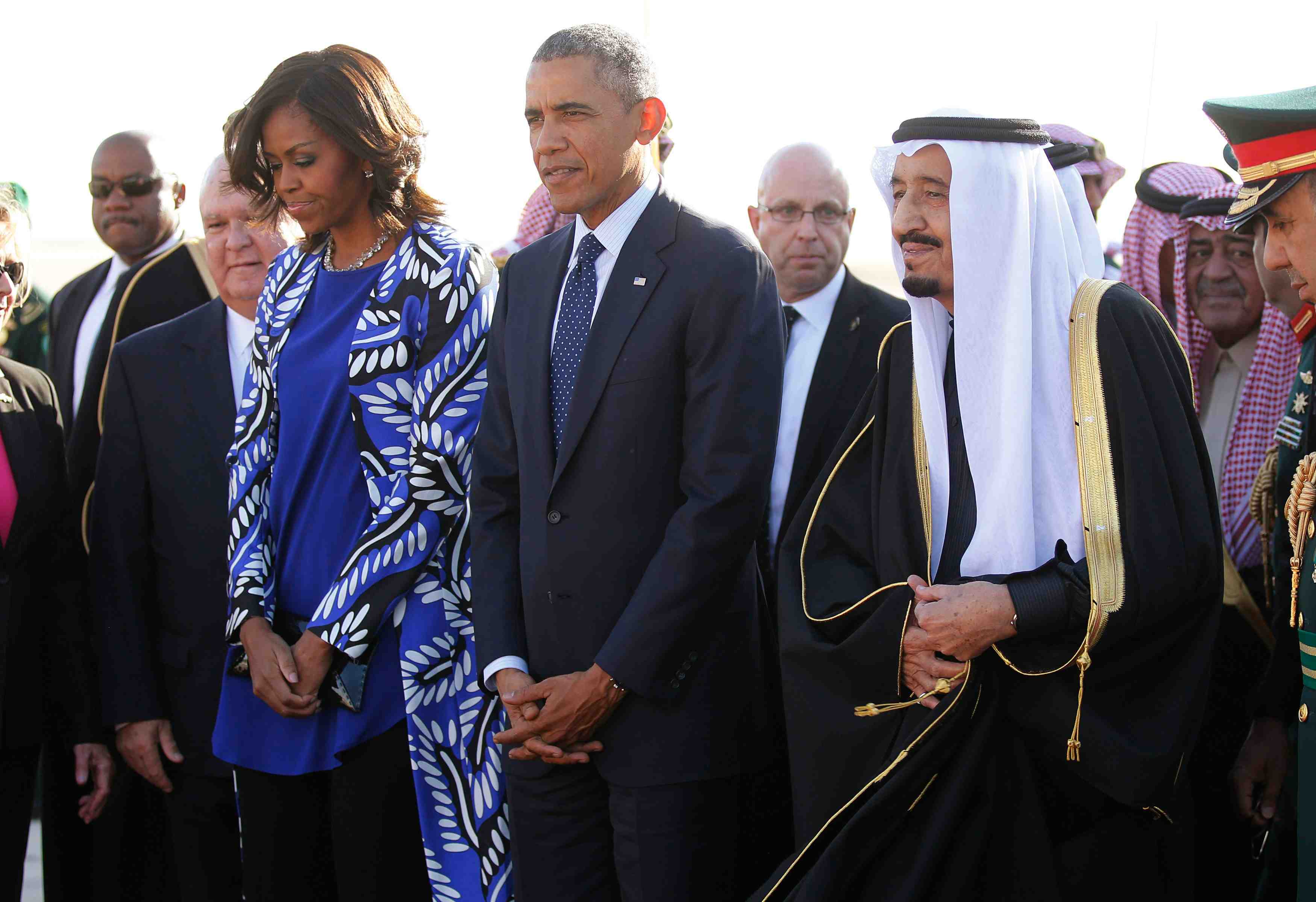 Barack obama en arabie saoudite