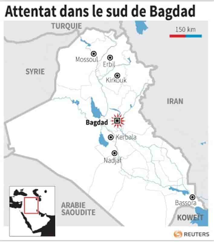 Attentats et fusillades font 23 morts en Irak