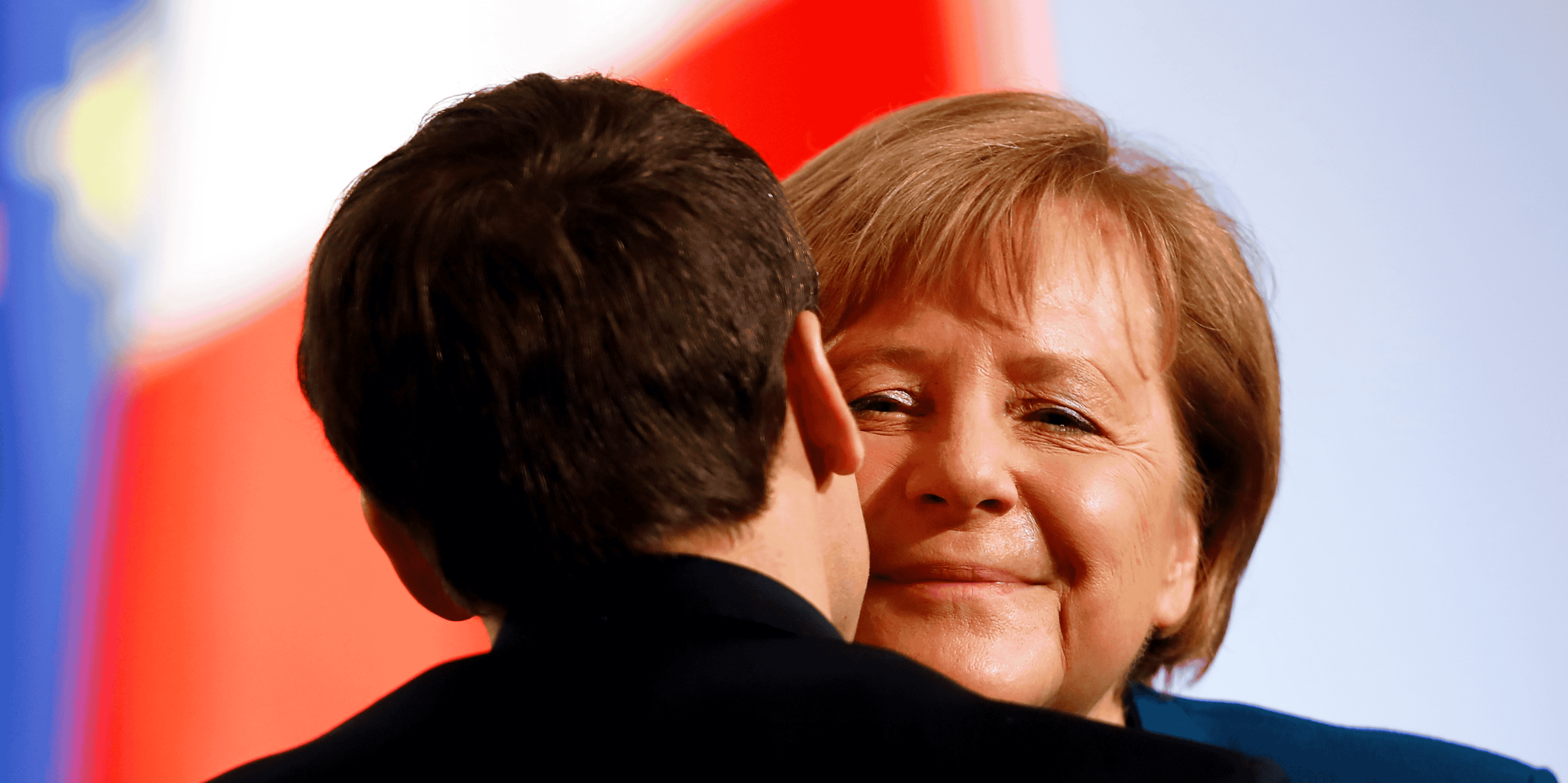 Angela Merkel Emmanuel Macron France Allemagne