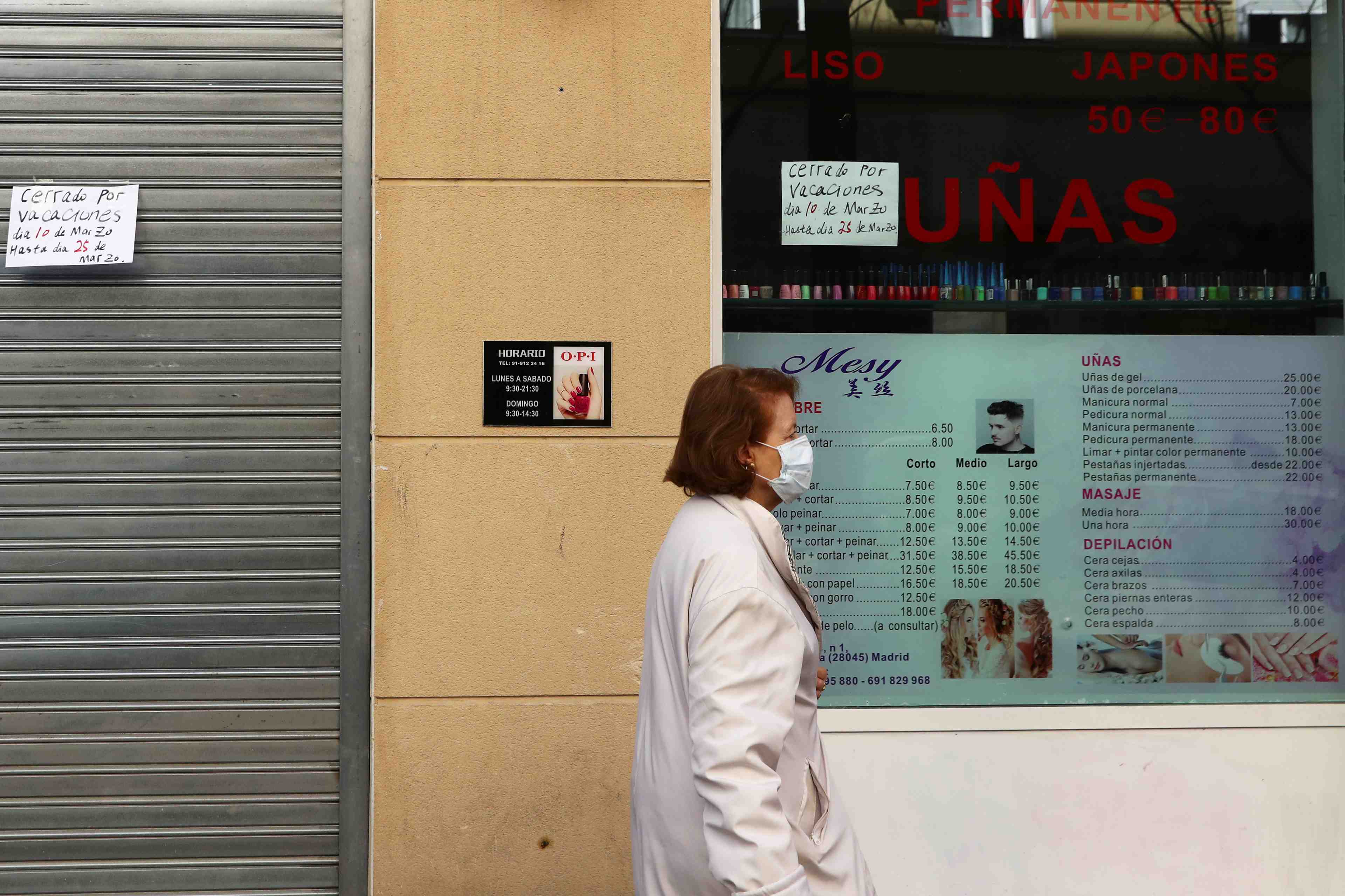 Coronavirus: bond des contaminations a madrid, des lits pourraient manquer