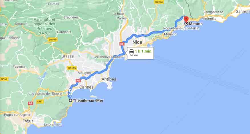 Confinement, littoral Alpes-Maritimes