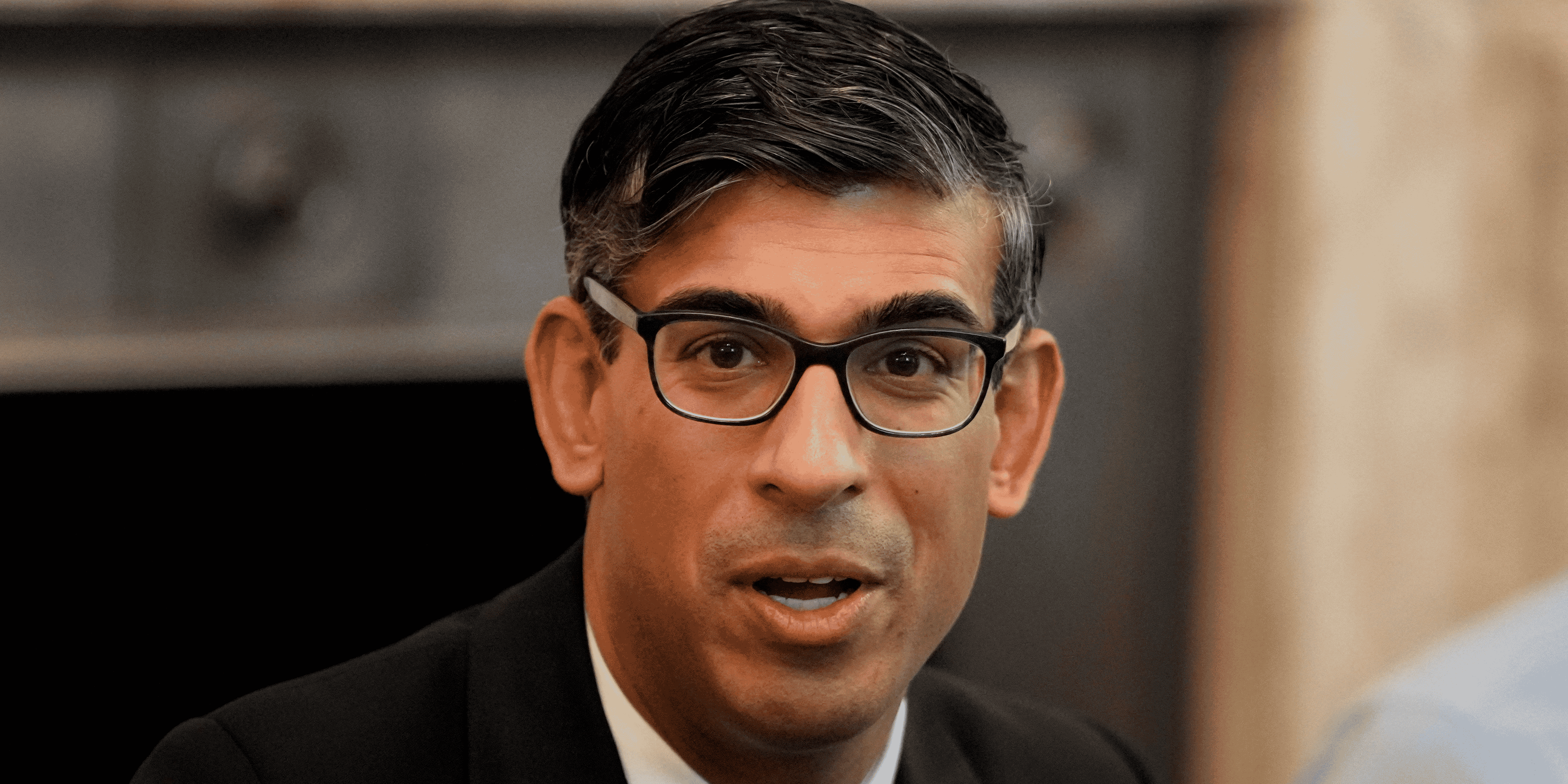 Le premier ministre britannique rishi sunak lors d'une reunion du cabinet au 10 downing street a londres