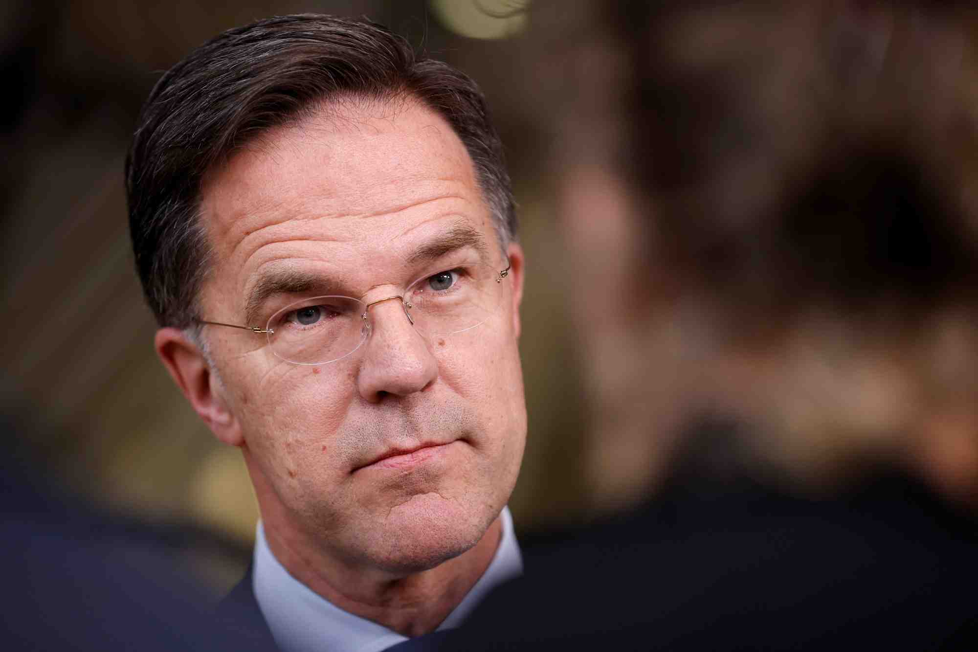 Le premier ministre neerlandais mark rutte