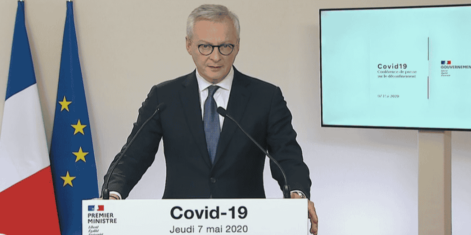 Les centres commerciaux de plus de 40.000 mètres carrés pourront rouvrir, en accord avec les préfets, "sauf en Ile-de-France, où les risques sanitaires nous amènent à reporter leur ouverture", précise Bruno Le Maire.
