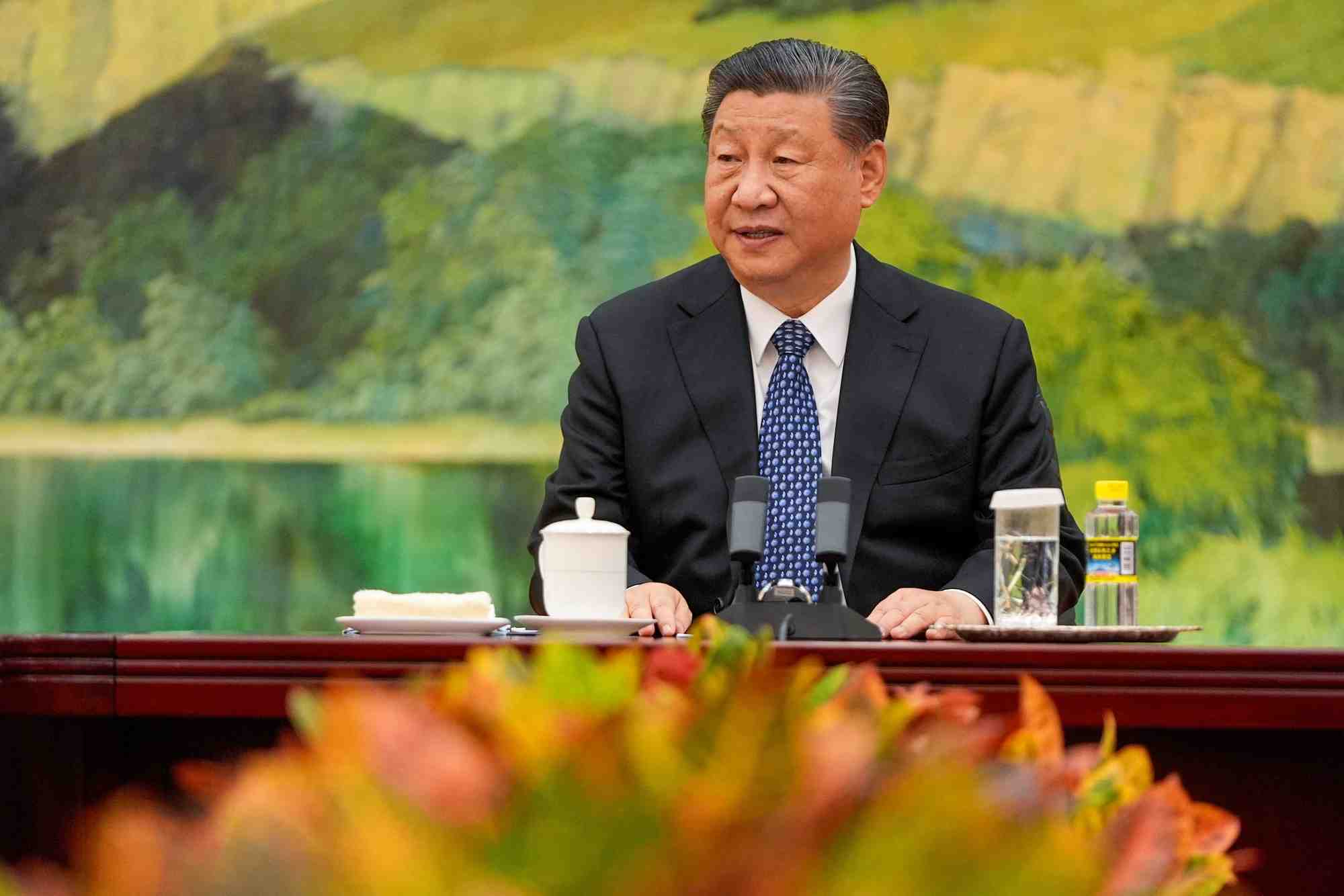 Le president chinois xi jinping