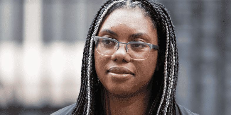 La ministre britannique du Commerce, Kemi Badenoch.