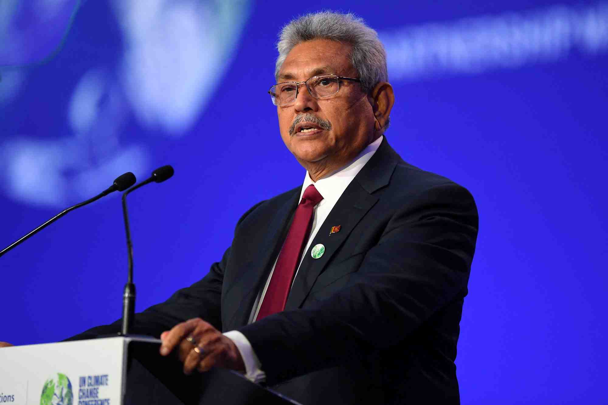 L'ex-president sri-lankais cherche a se rendre en thailande