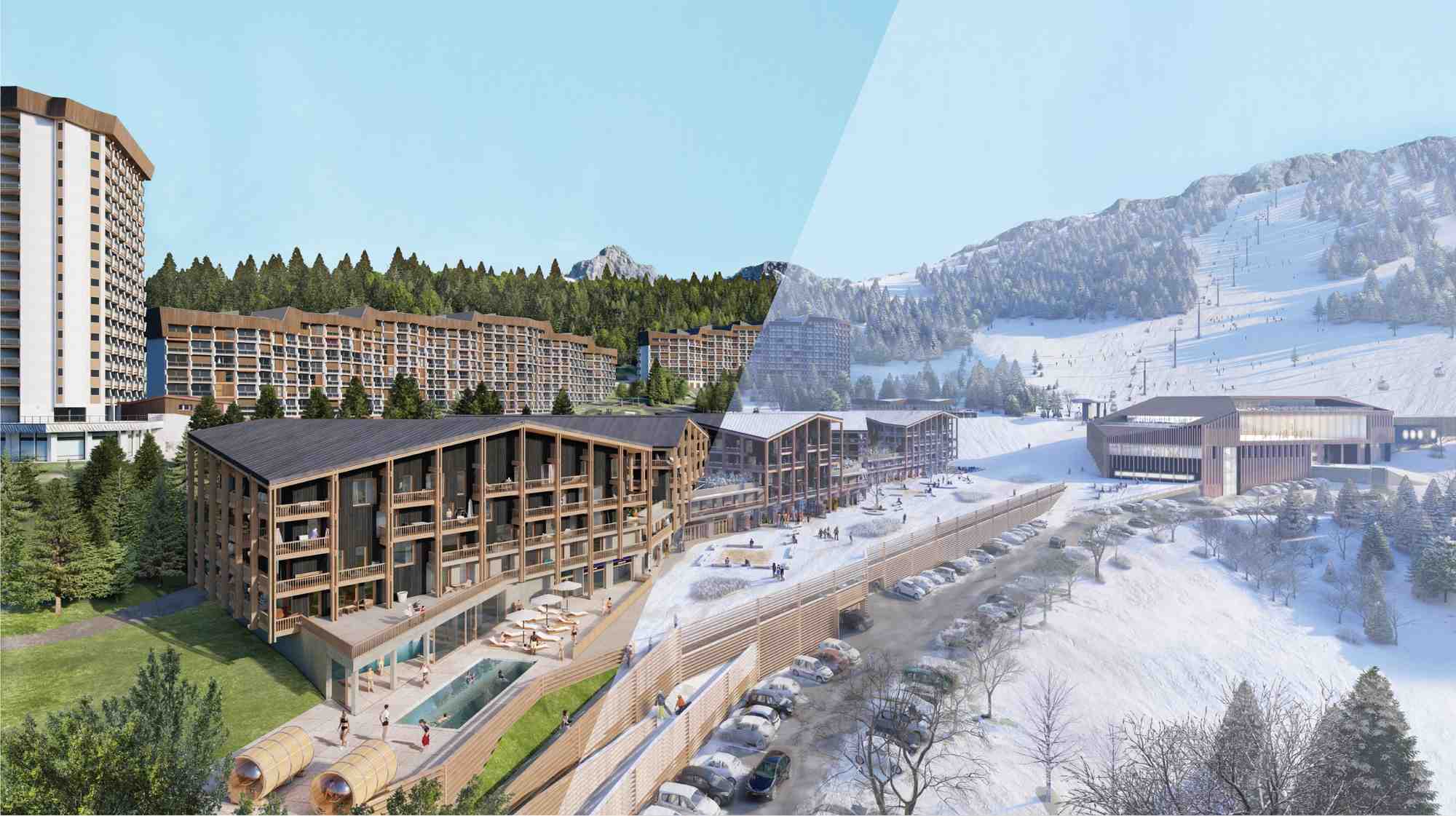 Le projet de l'Ananda Resort, à Villard-de-Lans