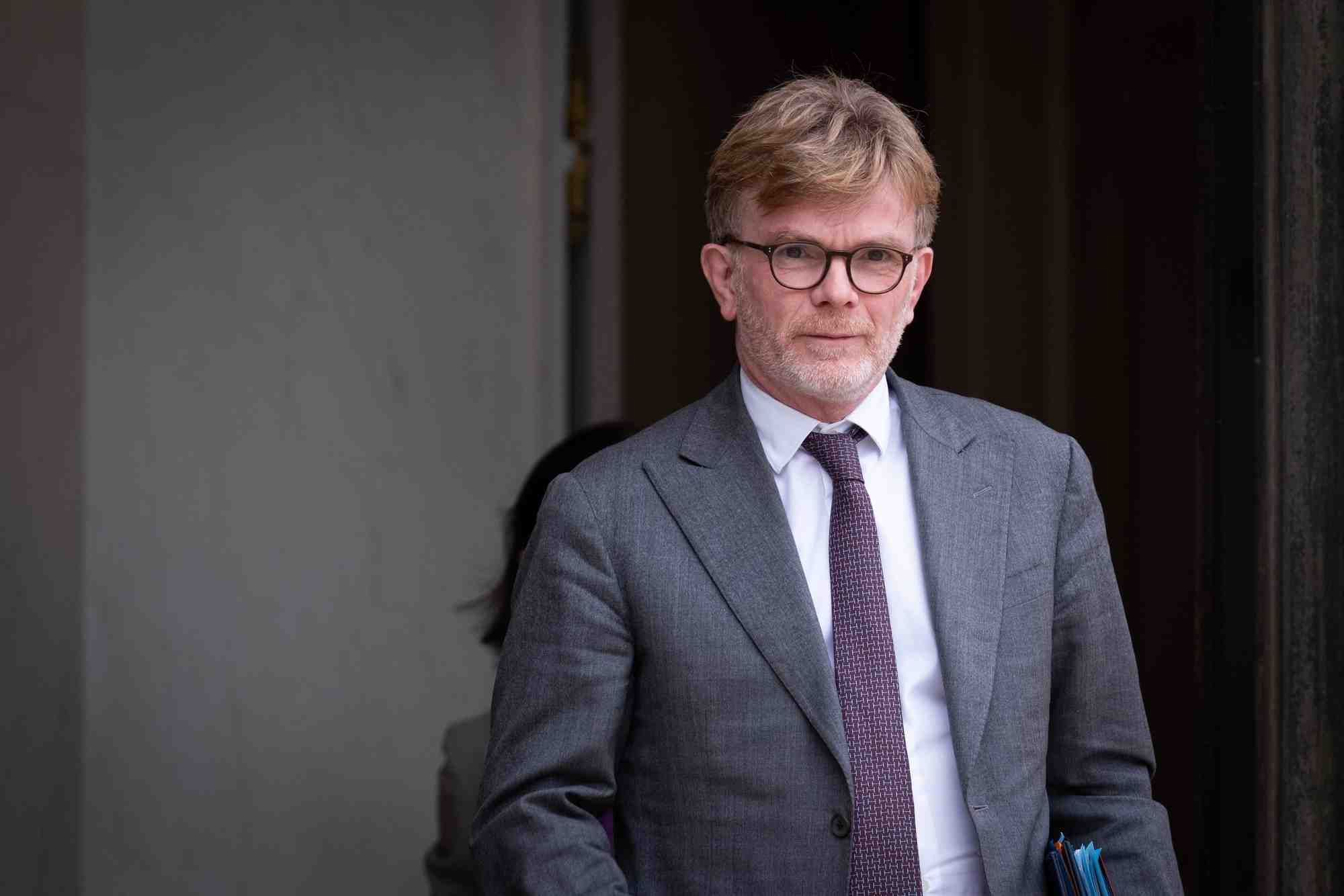 Le ministre de l'Agriculture, Marc Fesneau, prenait la parole, ce mercredi, à l'issue du Conseil des ministres.