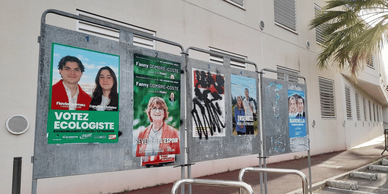 Dans l'Hérault, cinq triangulaires étaient possibles avec le RN en tête : quatre candidats de la majorité présidentielle se sont désistés.