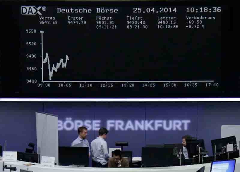 Les Bourses européennes en baisse à mi-séance, l'Ukraine inquiète