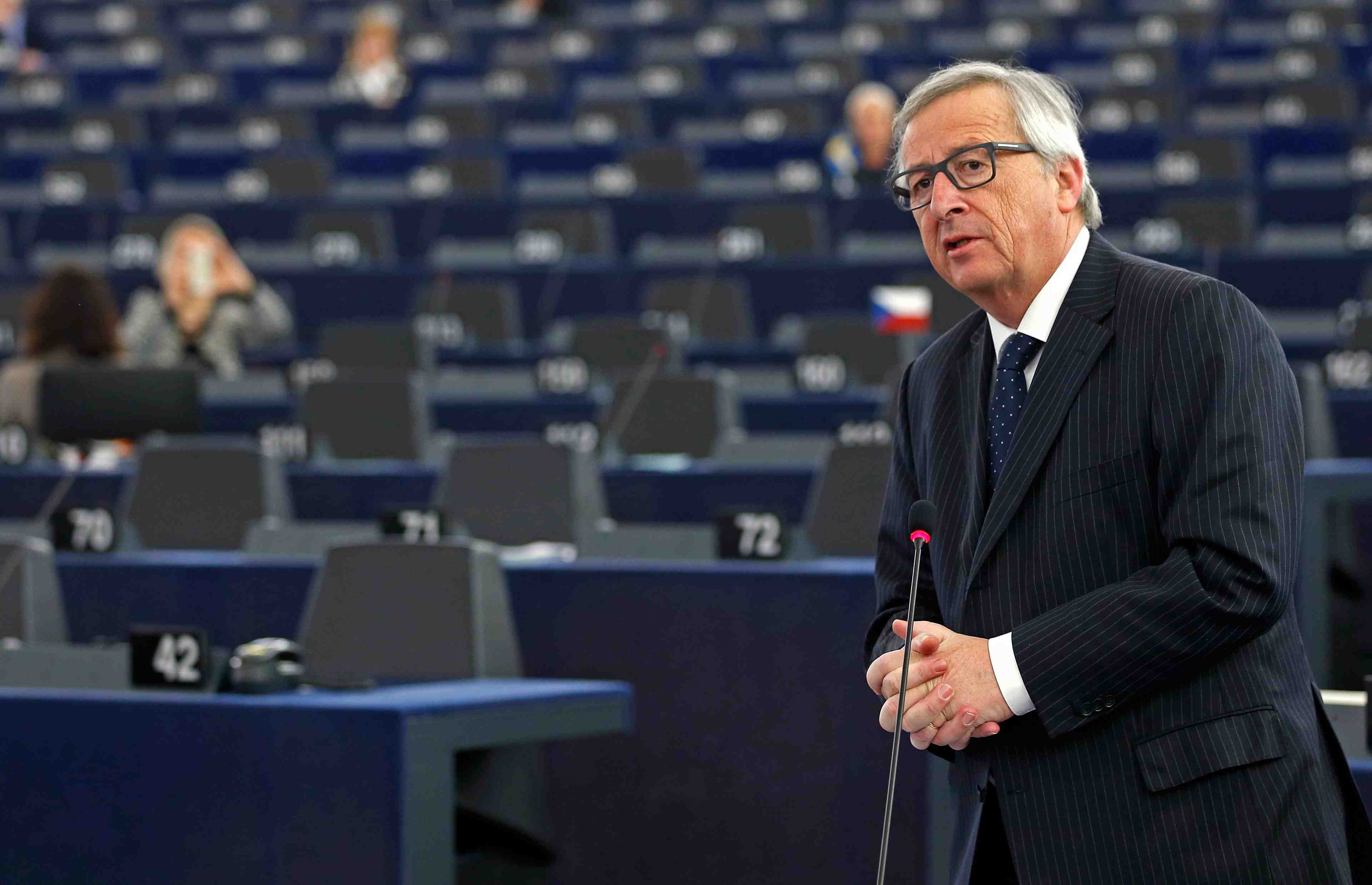 Jean-claude juncker se dit decu par les mesures europeennes face aux naufrages en mediterranee