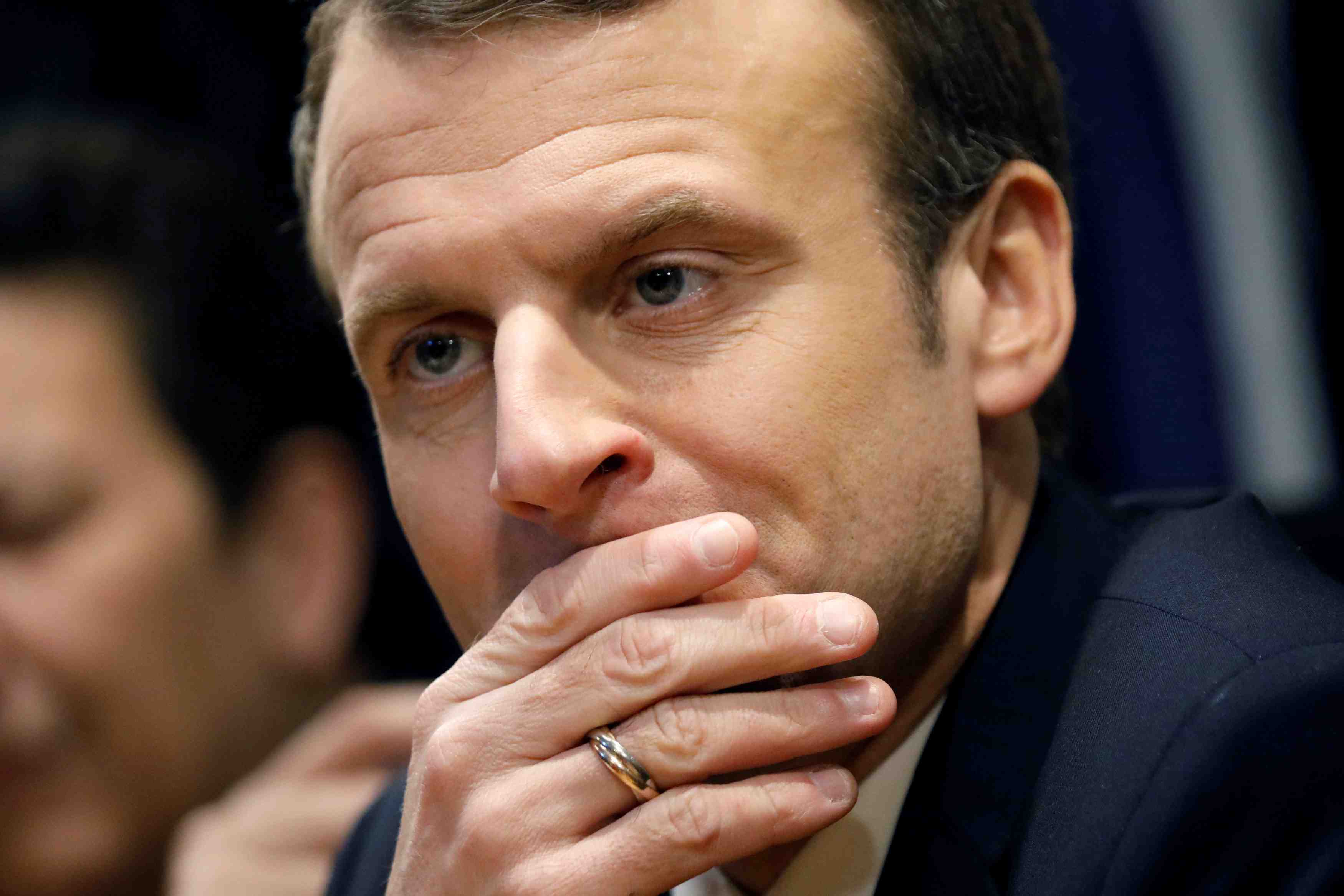 Macron appelle a la "desescalade" au moyen-orient
