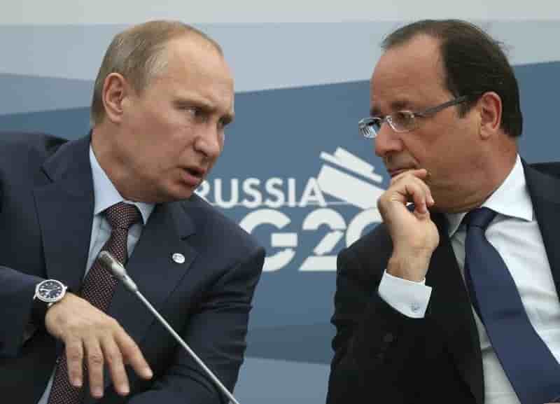Rencontre Hollande-Poutine le 5 juin à Paris à propos de l'Ukraine