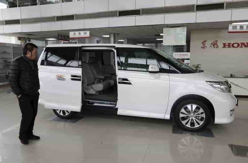 Plus d'un million de vehicules honda vendus en chine en 2015