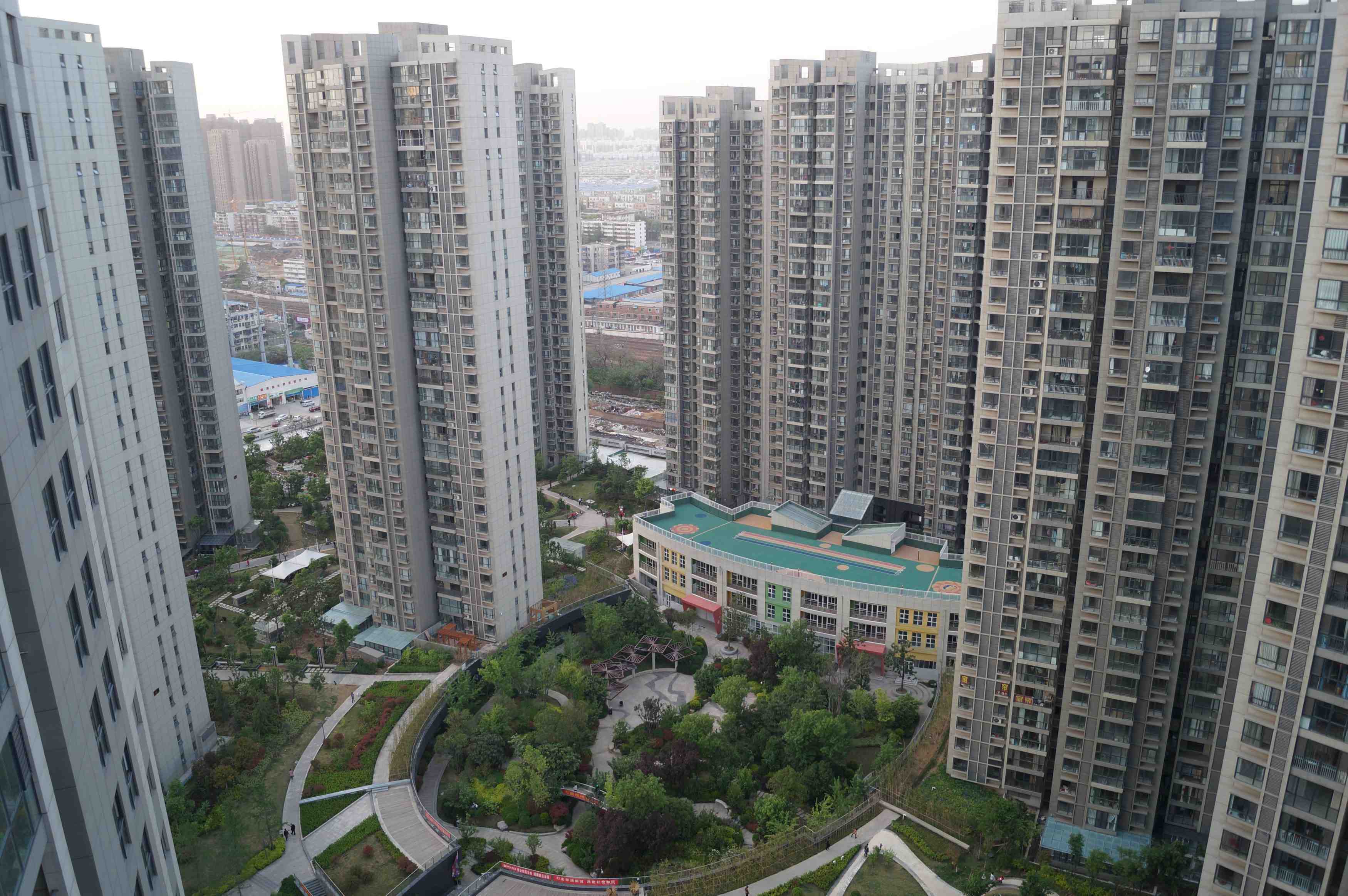 Hausse des prix immobiliers en chine sur un an