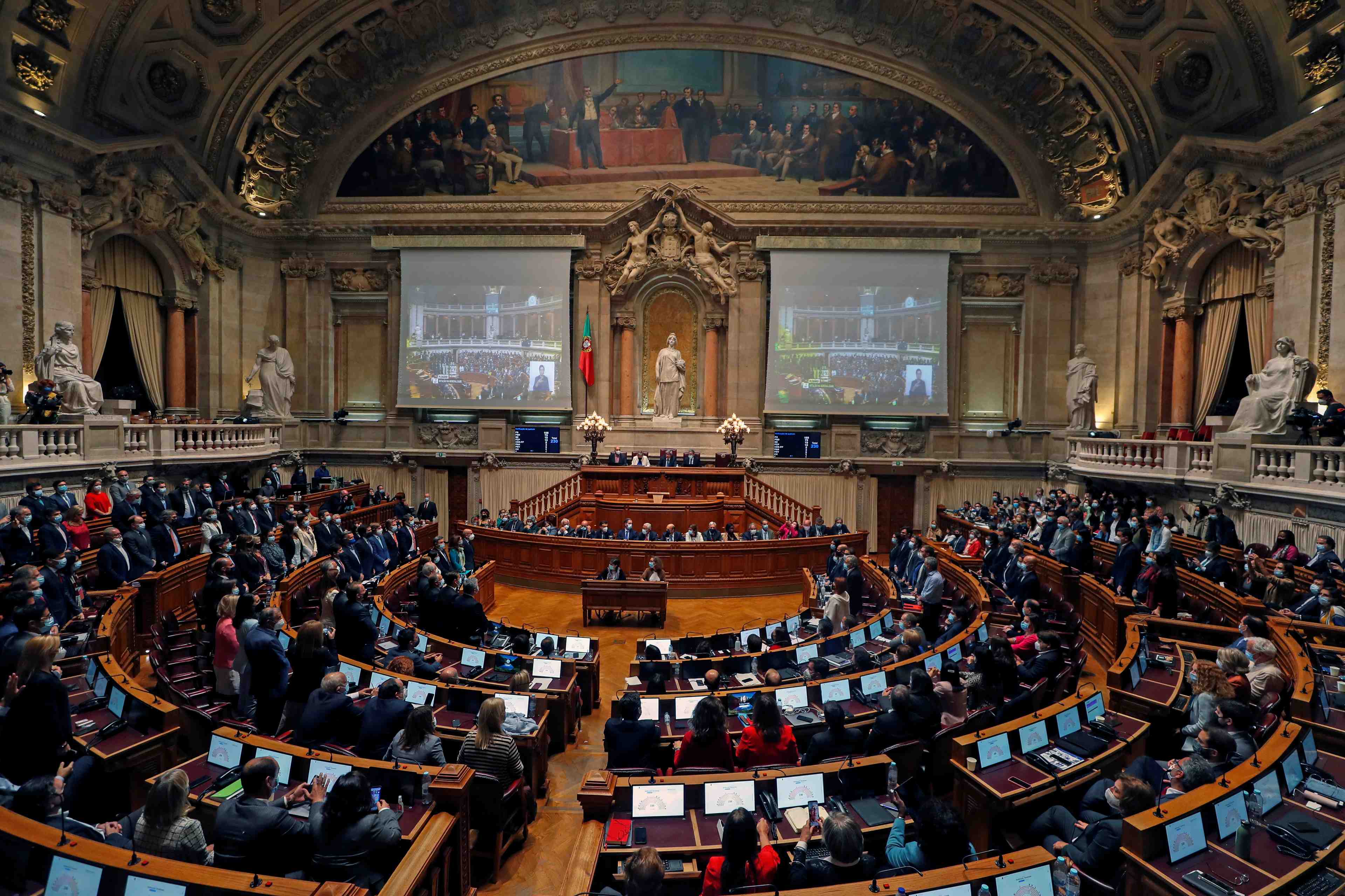 Le parlement portugais dissout, des legislatives le 30 janvier