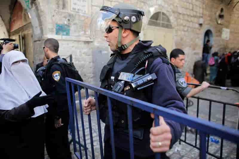 La police israélienne intervient sur l'esplanade des Mosquées