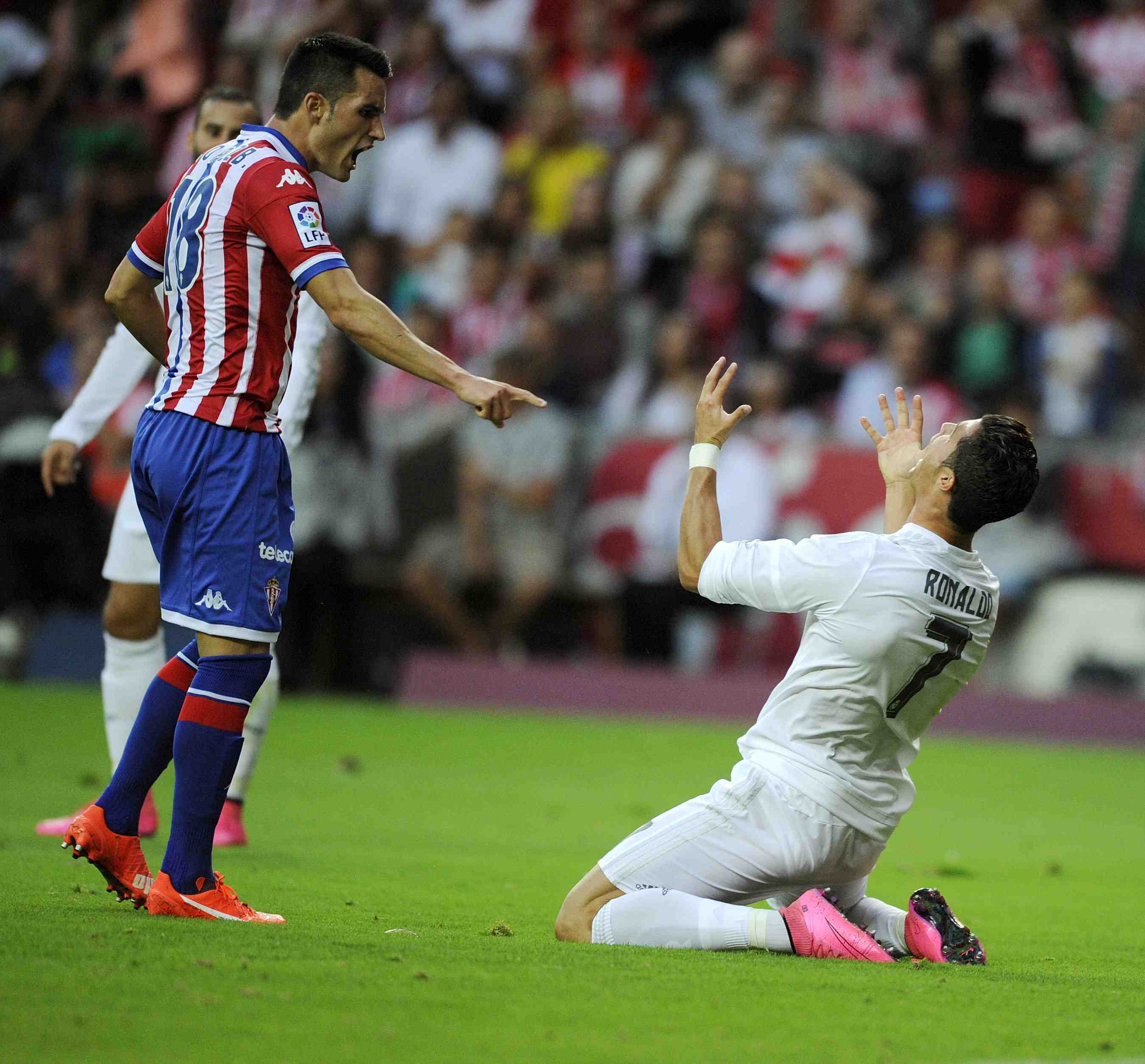 Le real madrid accroche sur la pelouse du promu gijon