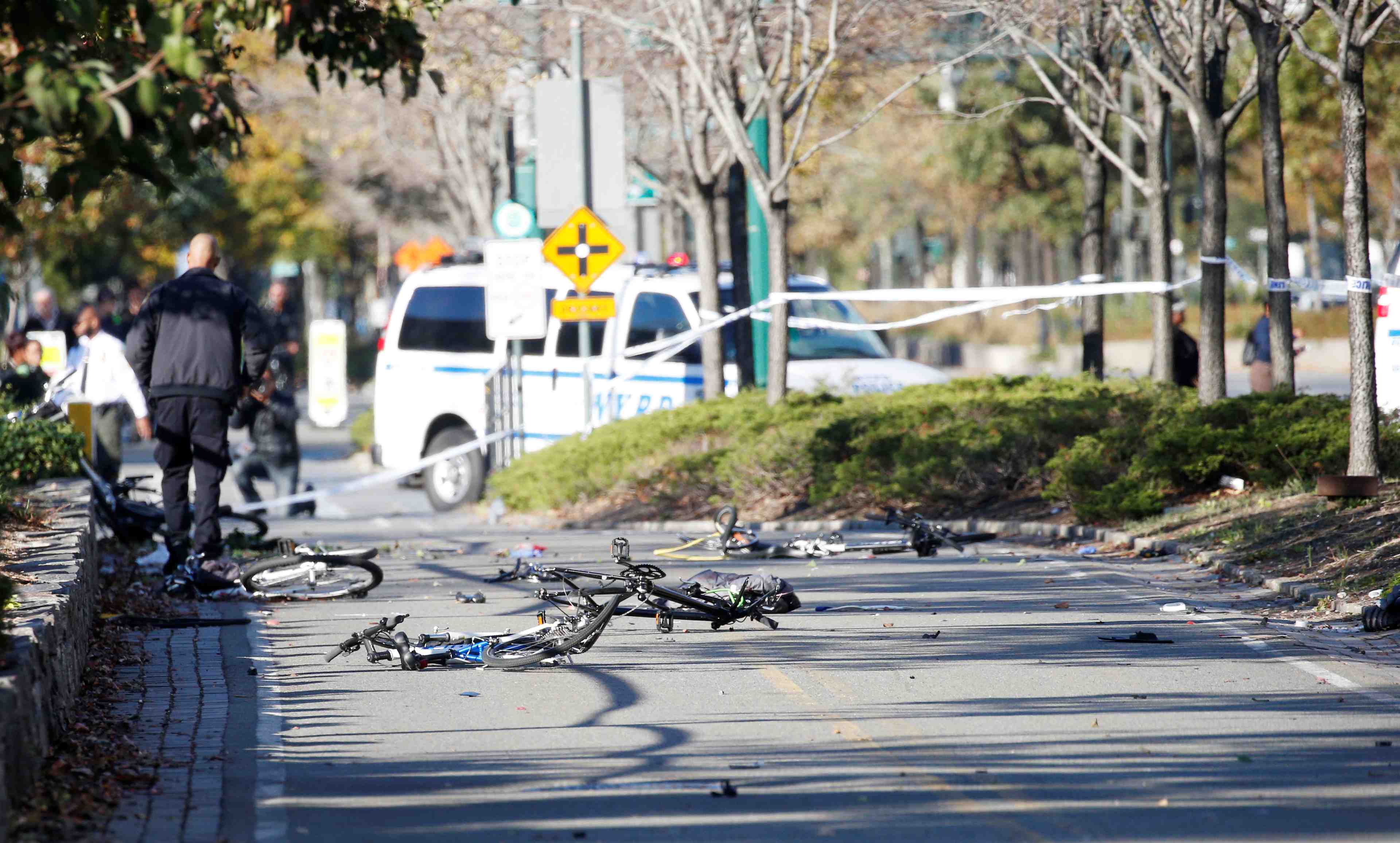 Un vehicule fonce sur la foule a new york, plusieurs morts
