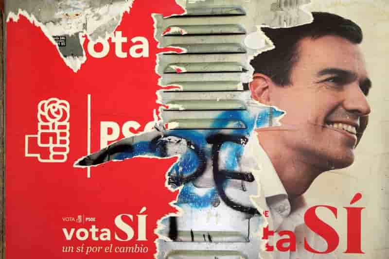 Les socialistes espagnols en tete, sans majorite