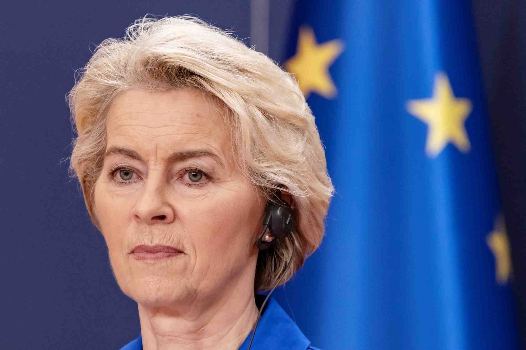 Ursula von der Leyen, présidente de la Commission européenne