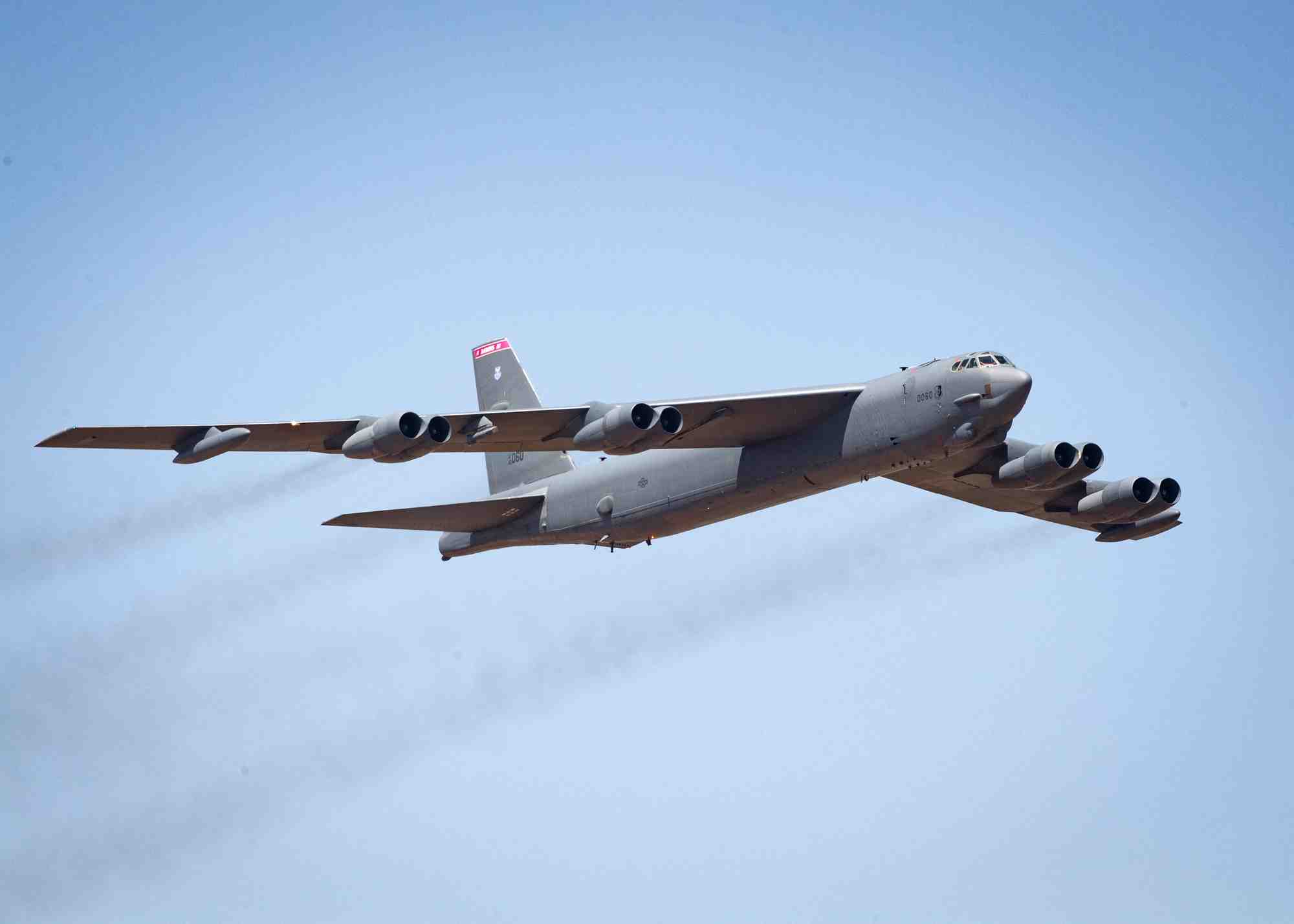 Aero India, U.S. Air Force B-52 Stratofortress, Air Force Station Yelahanka, Bengaluru, India