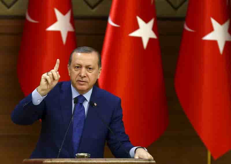 Le president turc critique vivement l'union europeenne