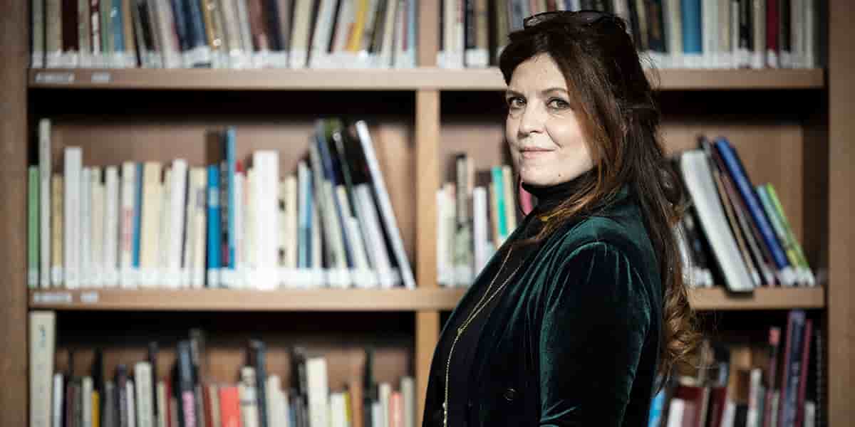 Agnès Jaoui, actrice, scénariste, réalisatrice, dramaturge et chanteuse française.