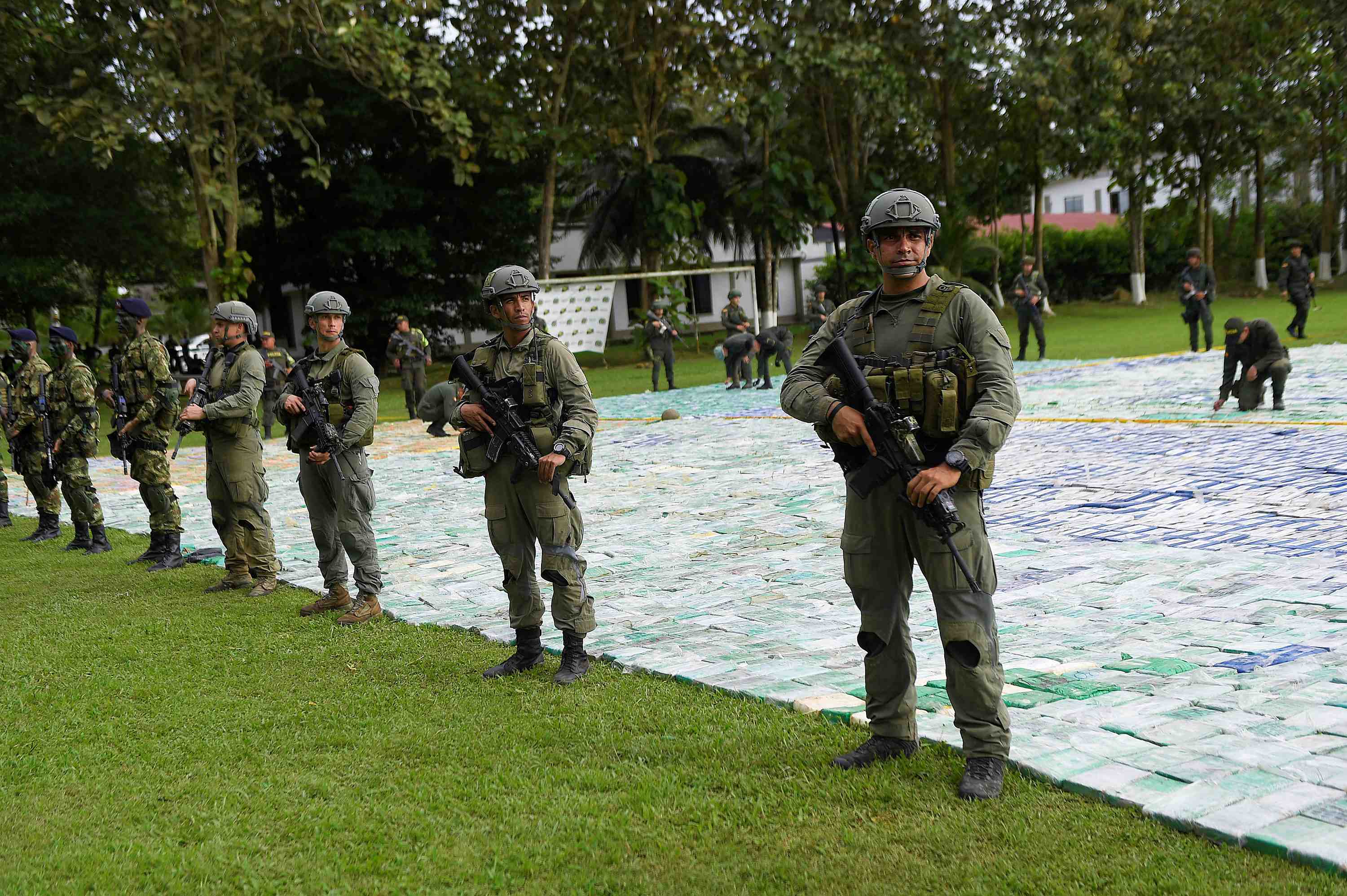 Saisie historique de 12 tonnes de cocaine en colombie