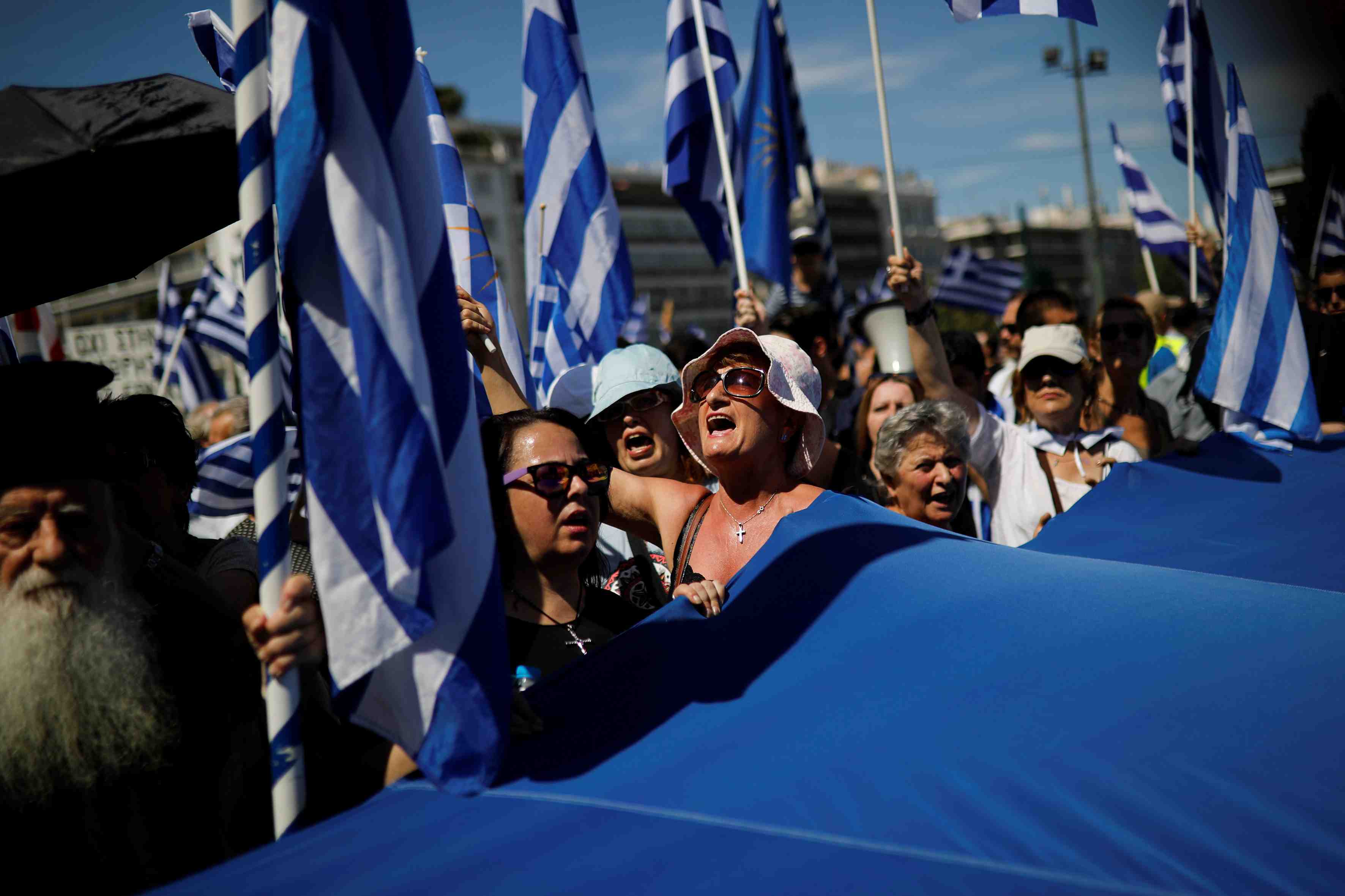 L'accord entre la grece et la macedoine signe dimanche