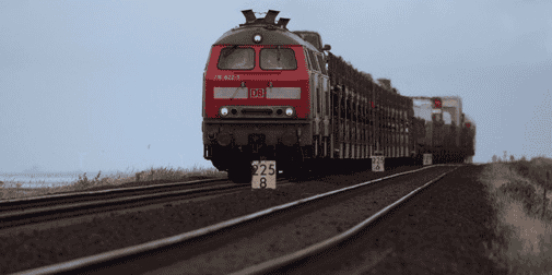 cheami de fer train transport ferroviaire