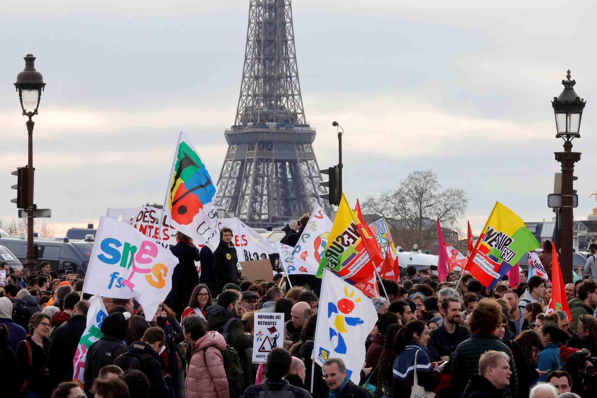 Manif Concorde, 49.3, retraites
