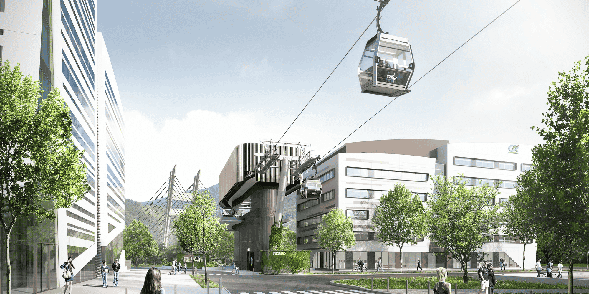 Comme d'autres projets d'infrastructures ailleurs en France, le futur téléphérique grenoblois accumule retards et incertitudes.