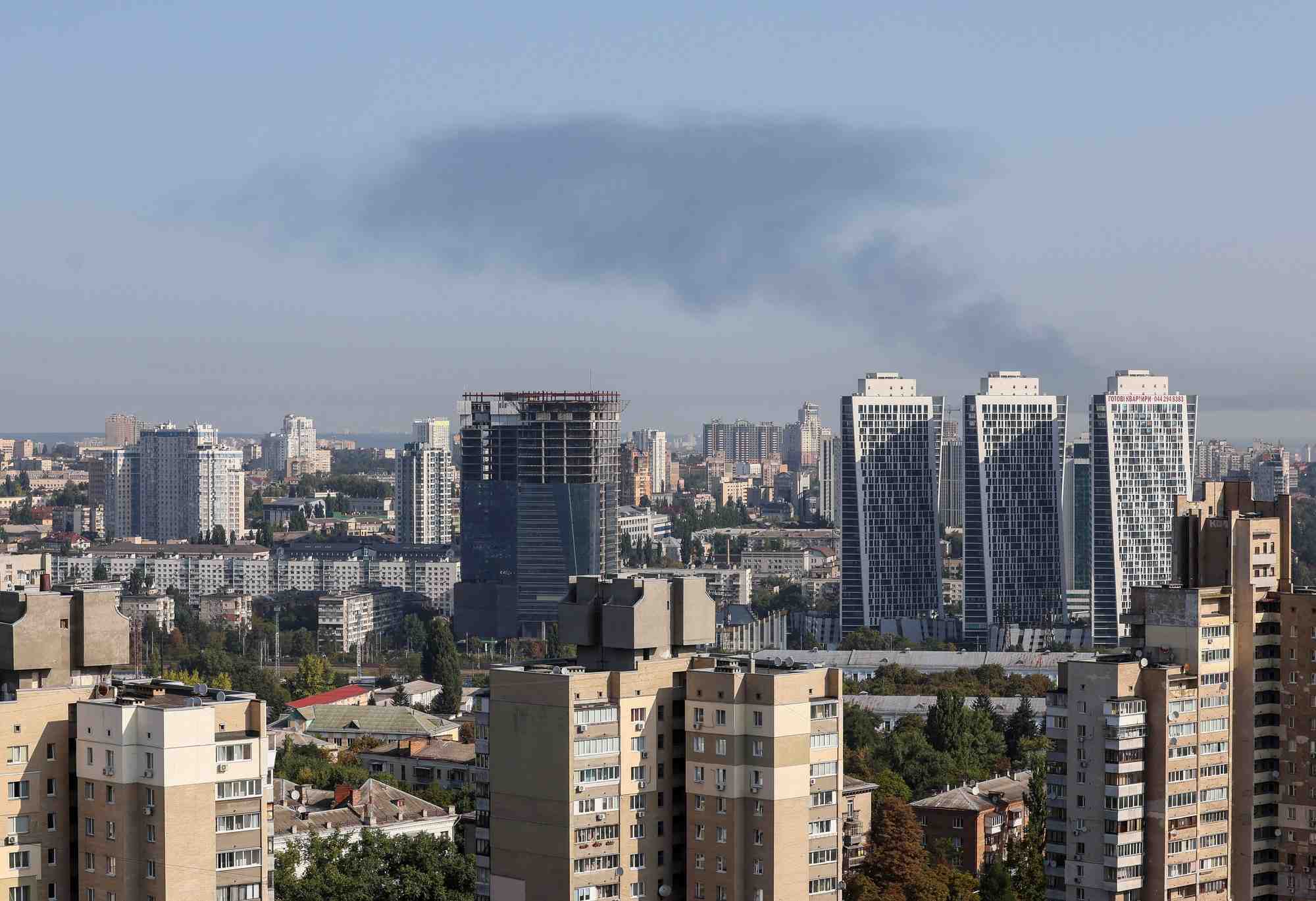 Frappe de missiles russes a kyiv