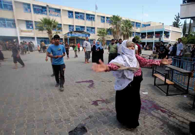 Quarante morts dans les combats à Gaza, une école touchée