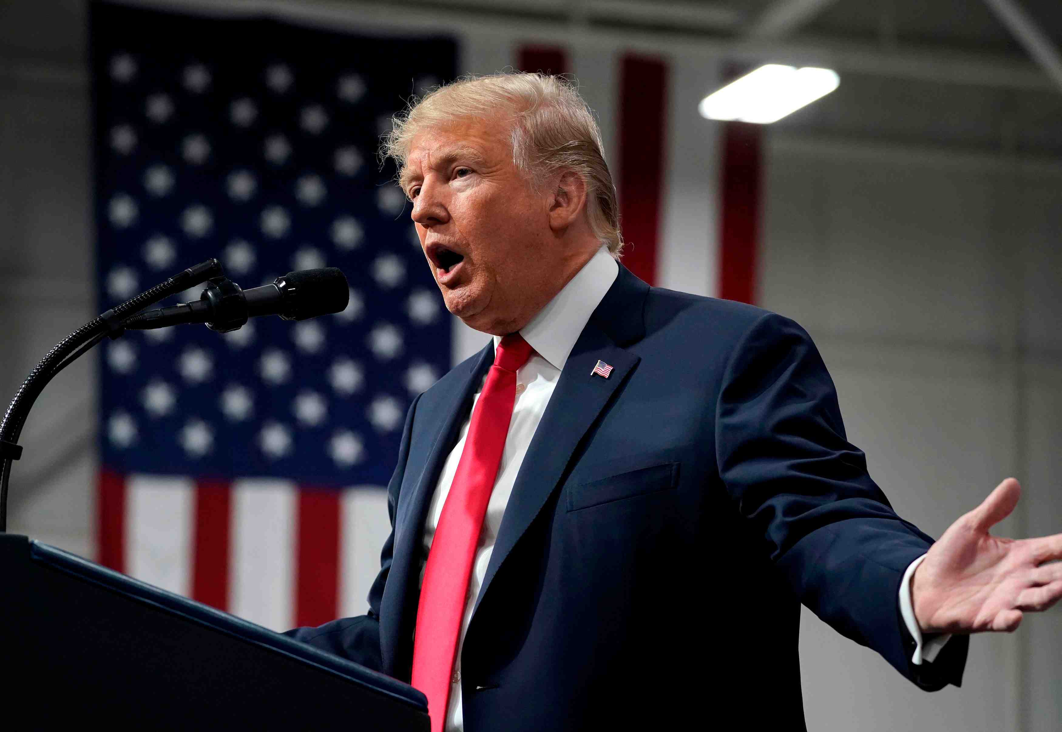 La coree du nord veut "faire la paix", assure trump