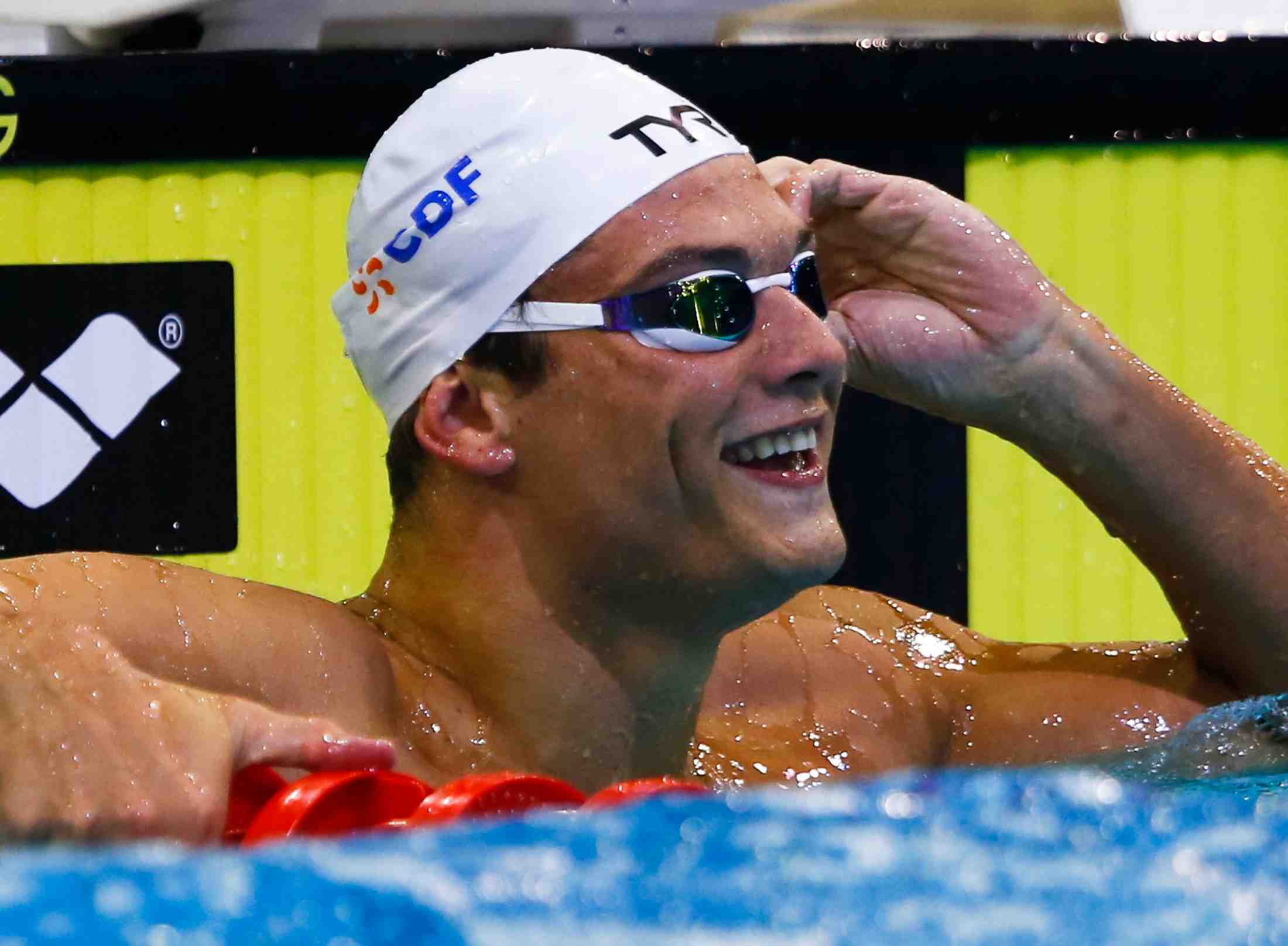 Manaudou meilleur temps sur 50 m papillon