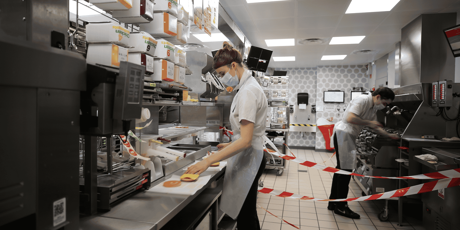 McDonald's reste discret sur le niveau de recettes résiduelles effectuées dans les 12 restaurants de la région Centre Val de Loire.