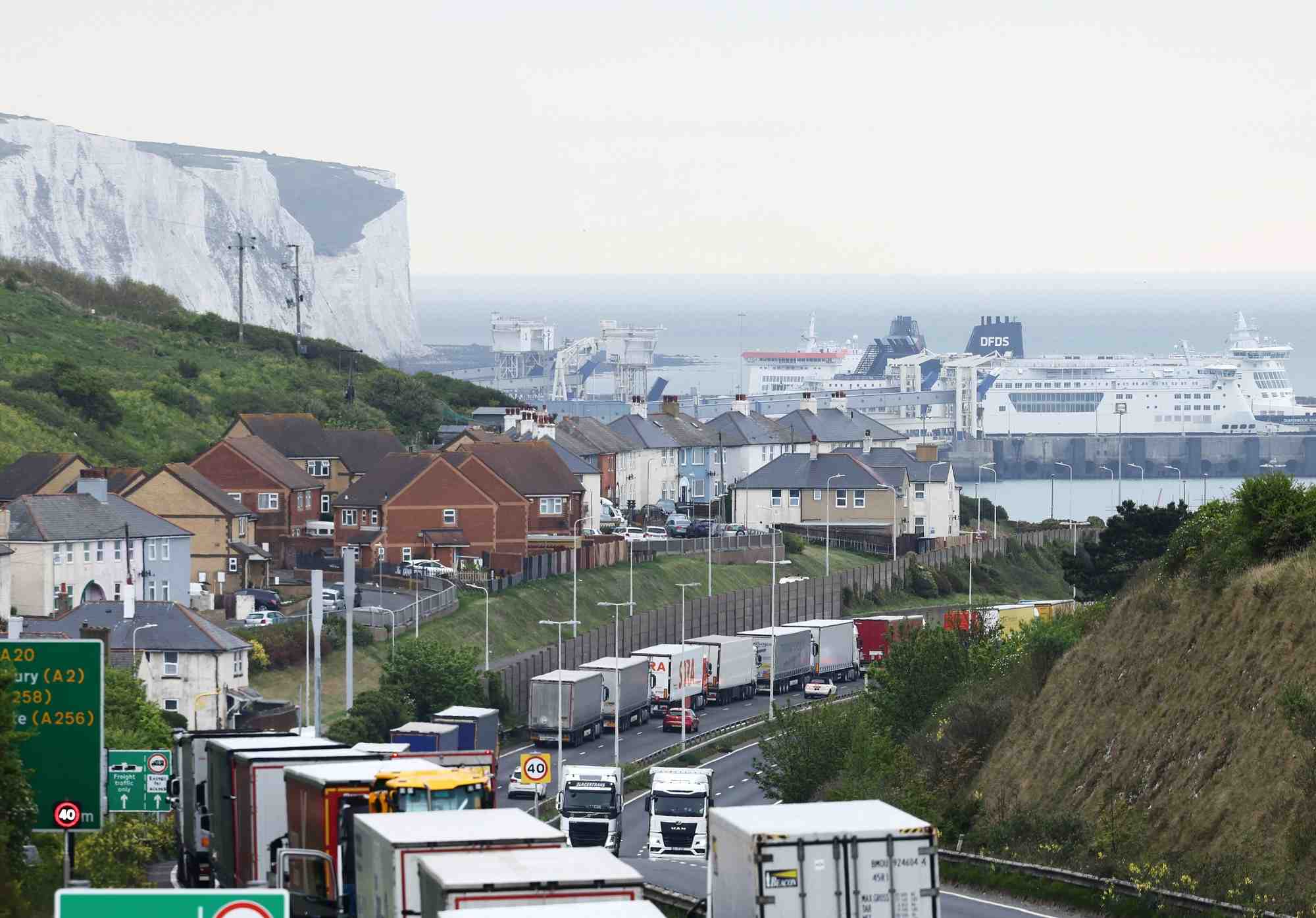 Les britanniques craignent encore de gros embouteillages a douvres