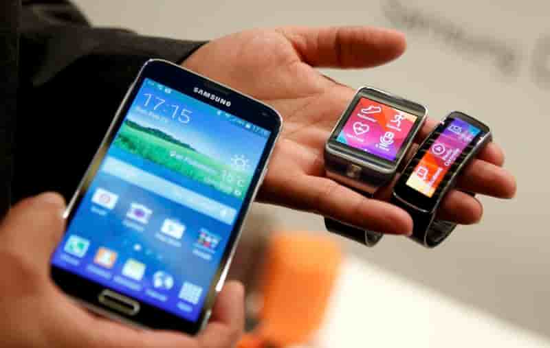 Samsung dévoile le Galaxy S5 et des objets connectés