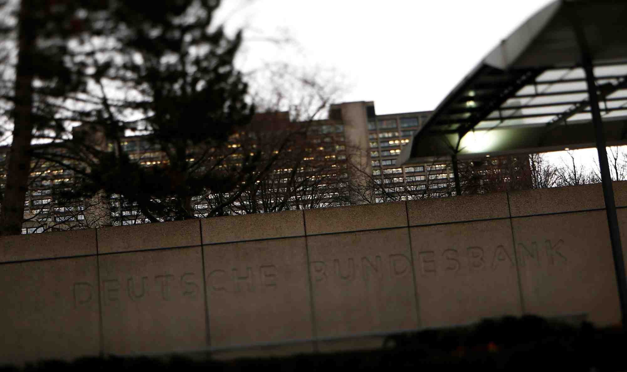 Le siege de la bundesbank a francfort