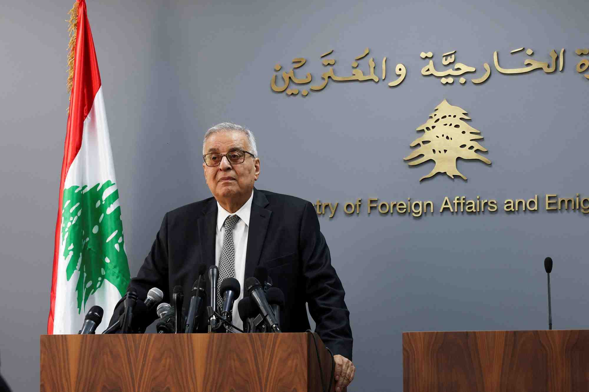 Le ministre iranien des affaires etrangeres, hossein amirabdollahian