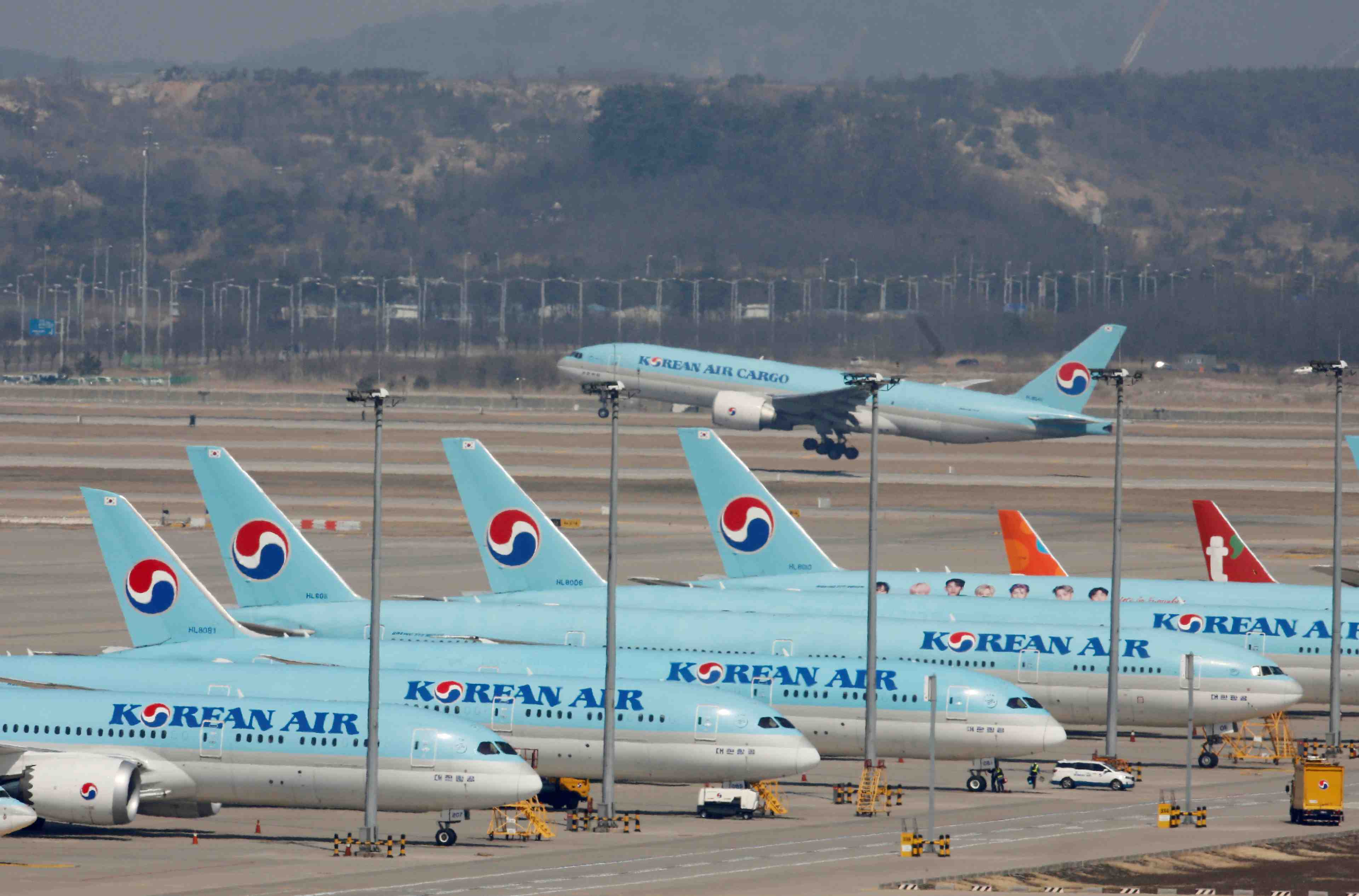 Coronavirus: korean air va suspendre les vols vers washington