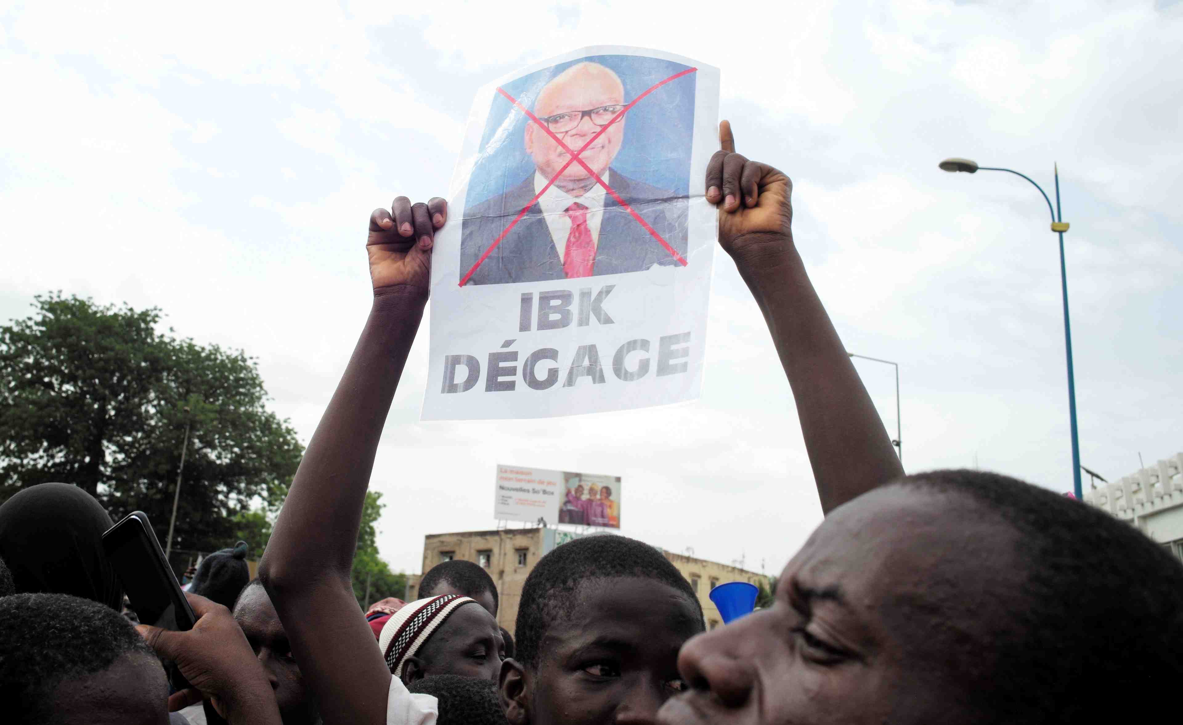 Vaste manifestation au mali contre le president keita